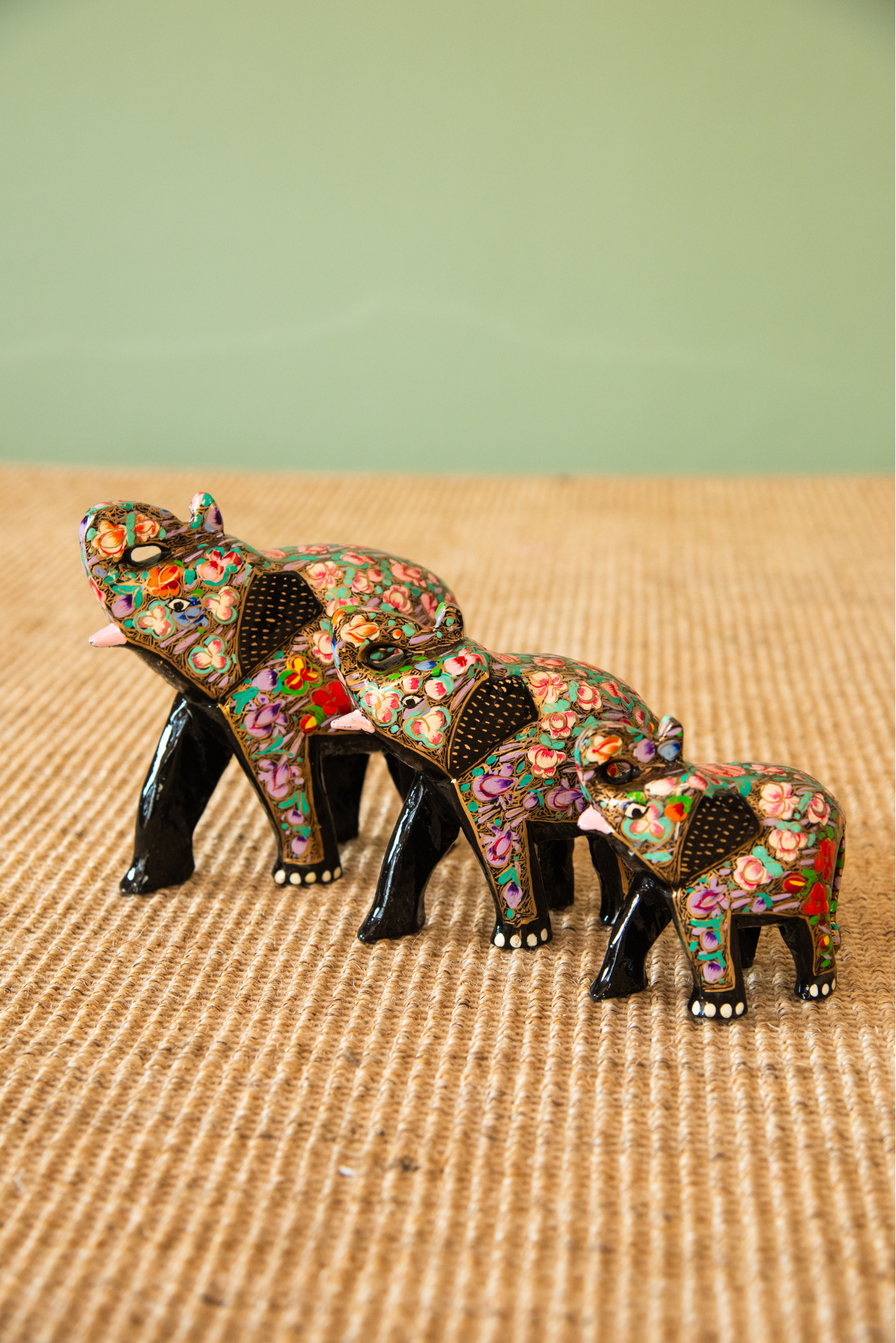 
                  
                    Paper Mache Elephant Set
                  
                