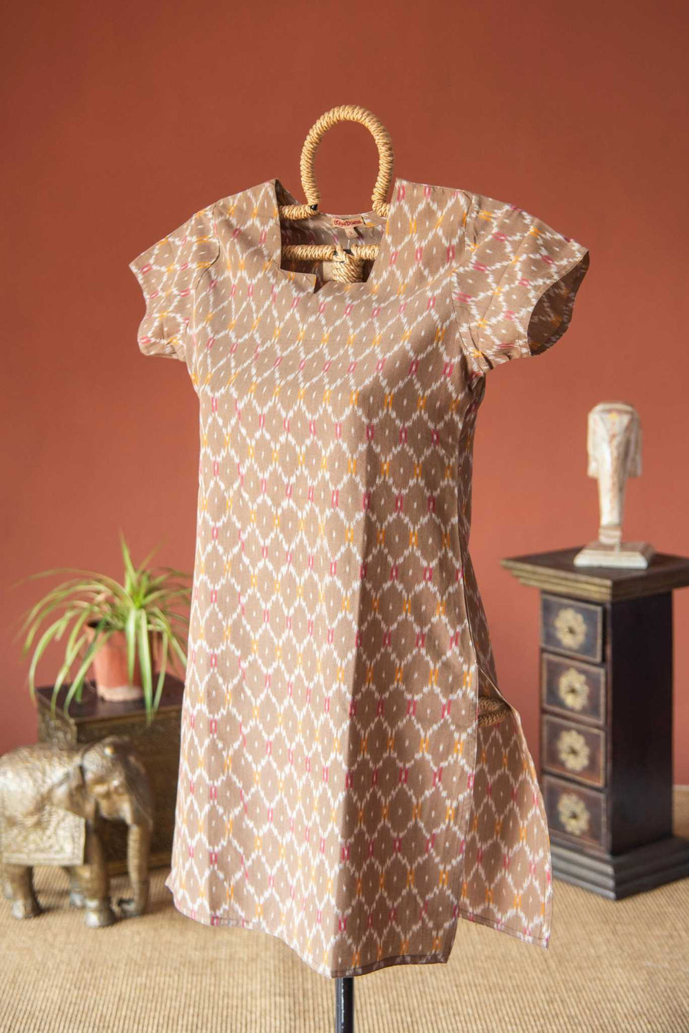 WOMEN SHORT KURTA HALF/SLEEVE