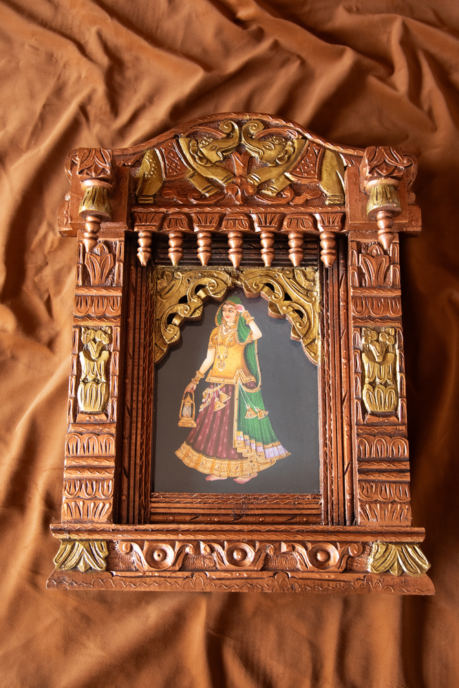 
                  
                    Wooden Jharoka
                  
                