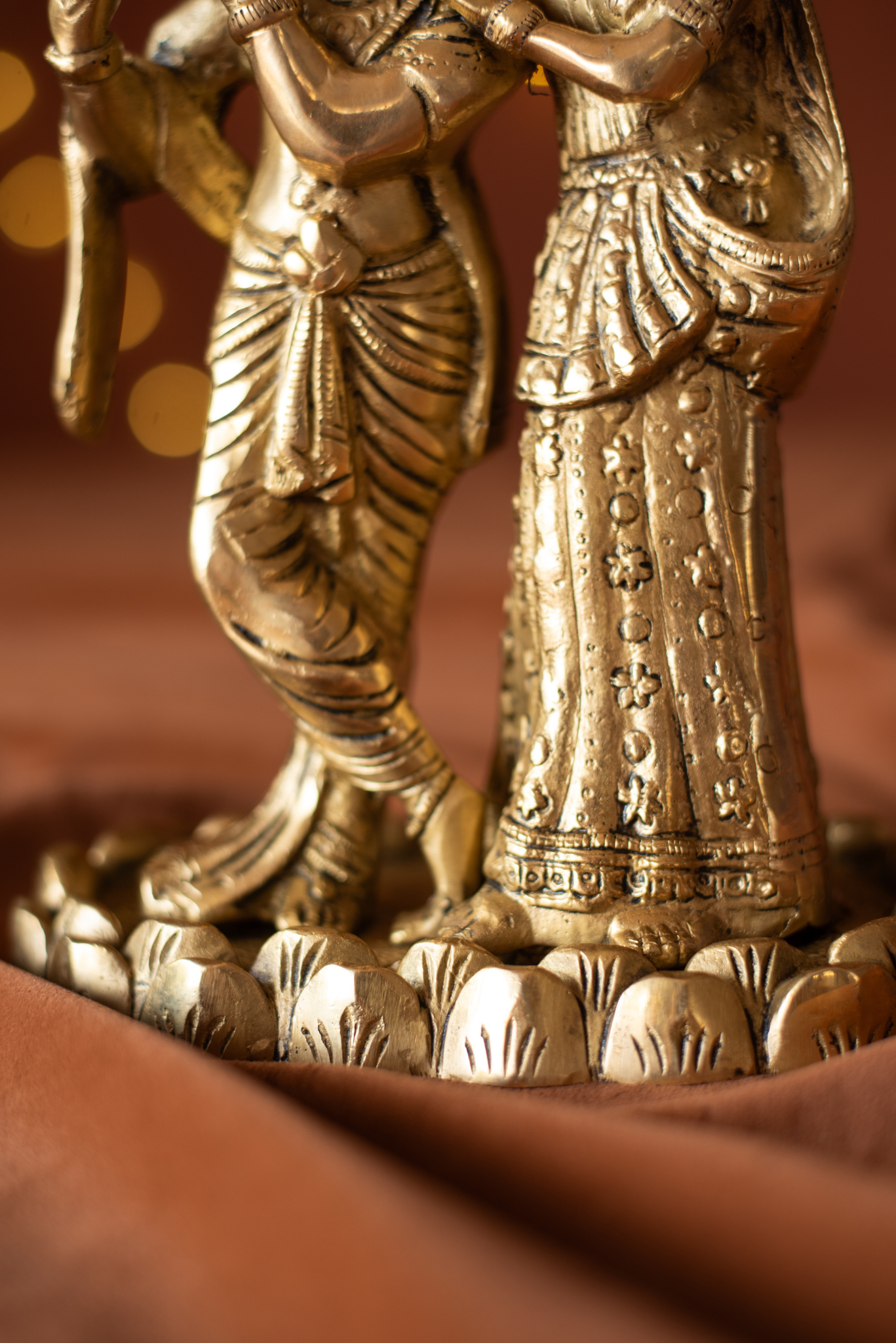 
                  
                    Brass Radha Krishna Standing
                  
                