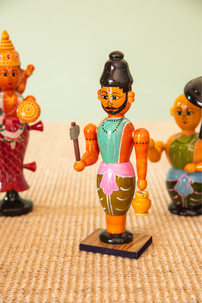 
                  
                    Wooden Dasavataram
                  
                