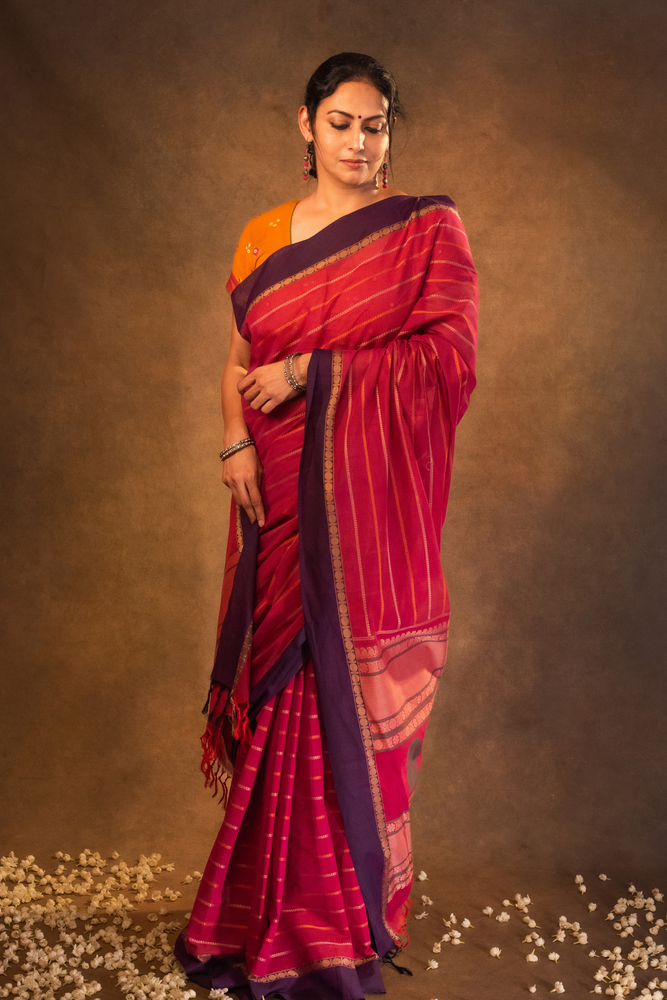 
                  
                    Cotton Saree
                  
                