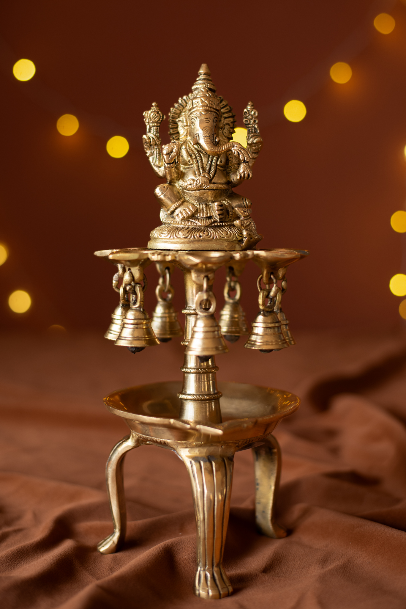 
                  
                    Brass Ganesh Diya
                  
                