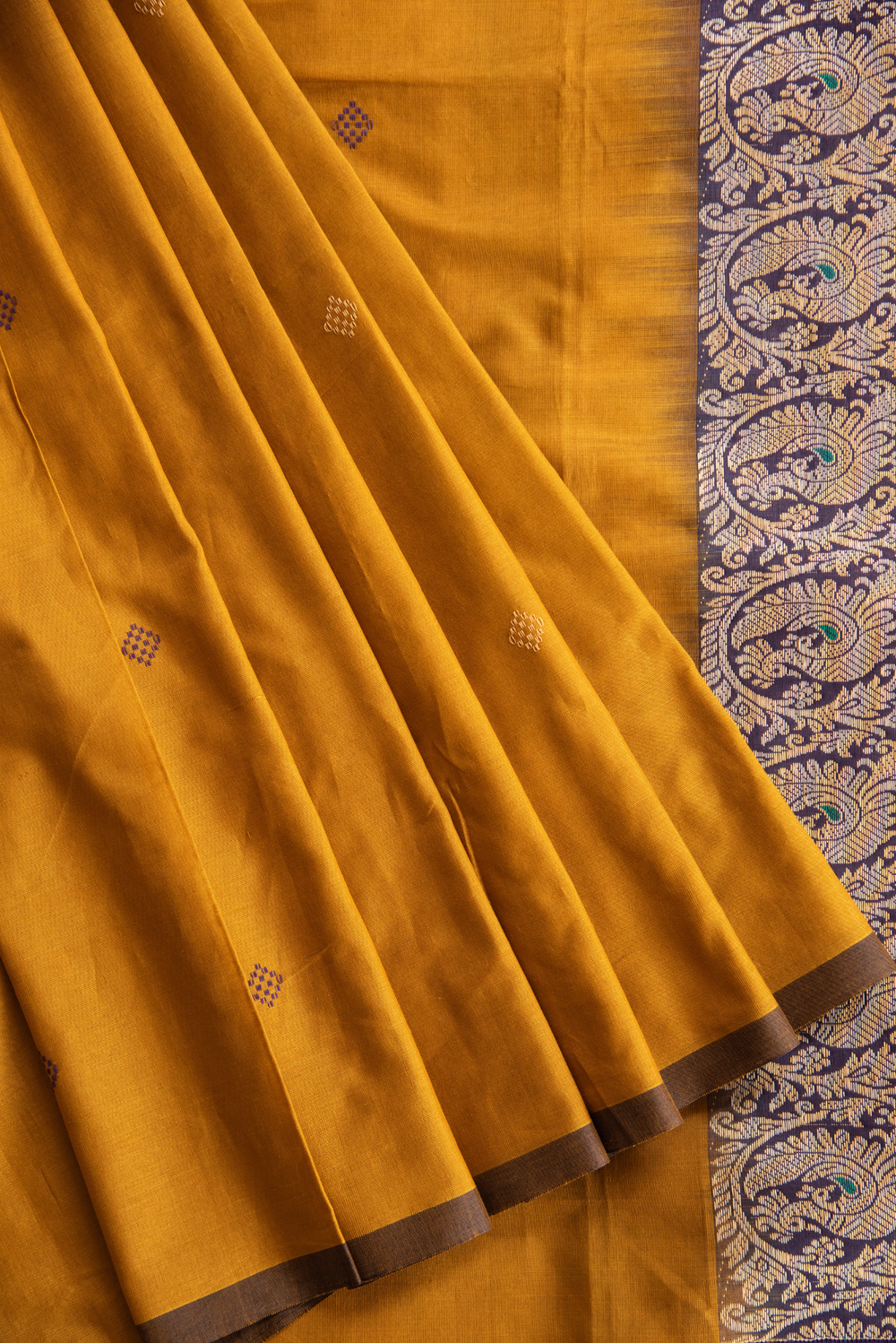 Handloom Mercerized Cotton Saree