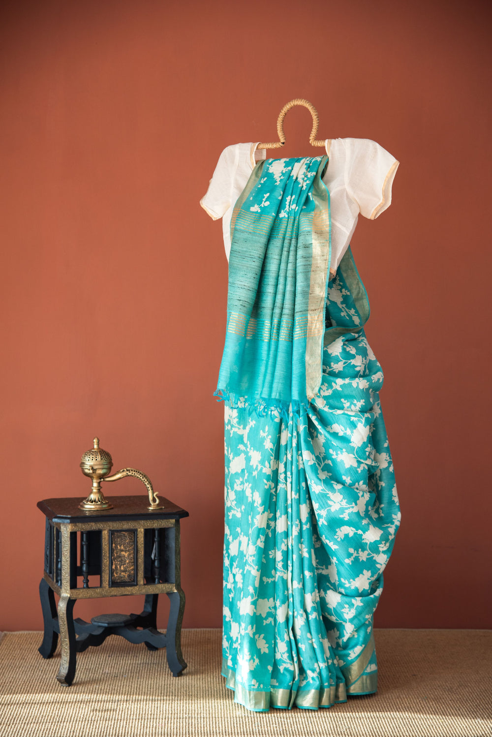 Moonga silk saree