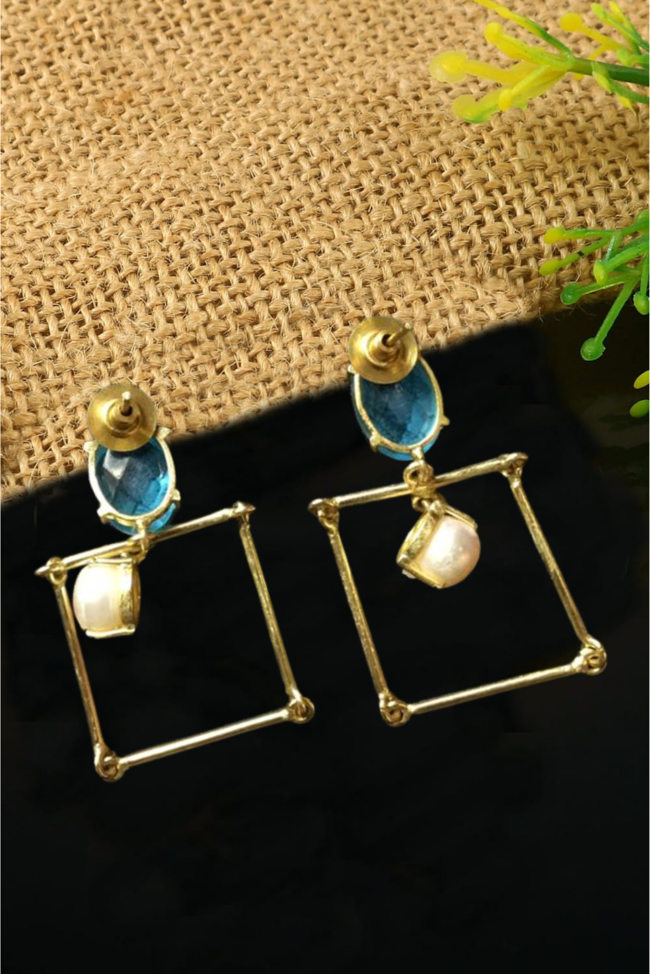 
                  
                    ESP-407-STONE & PEARL EARRING
                  
                