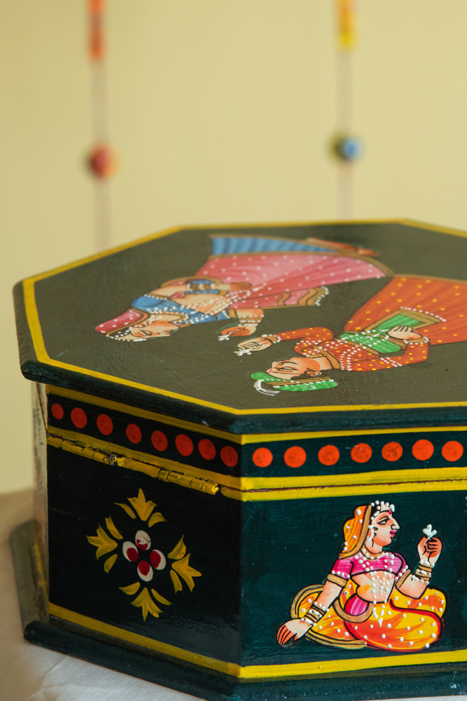 
                  
                    Wooden Box Painted
                  
                