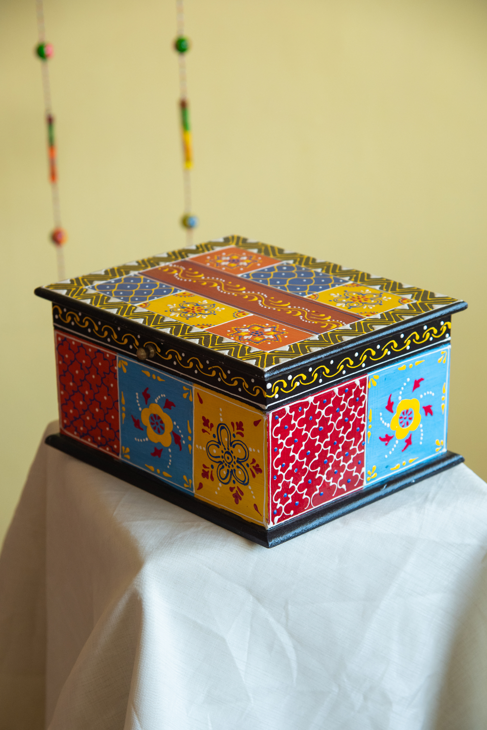 Wooden Box Painted