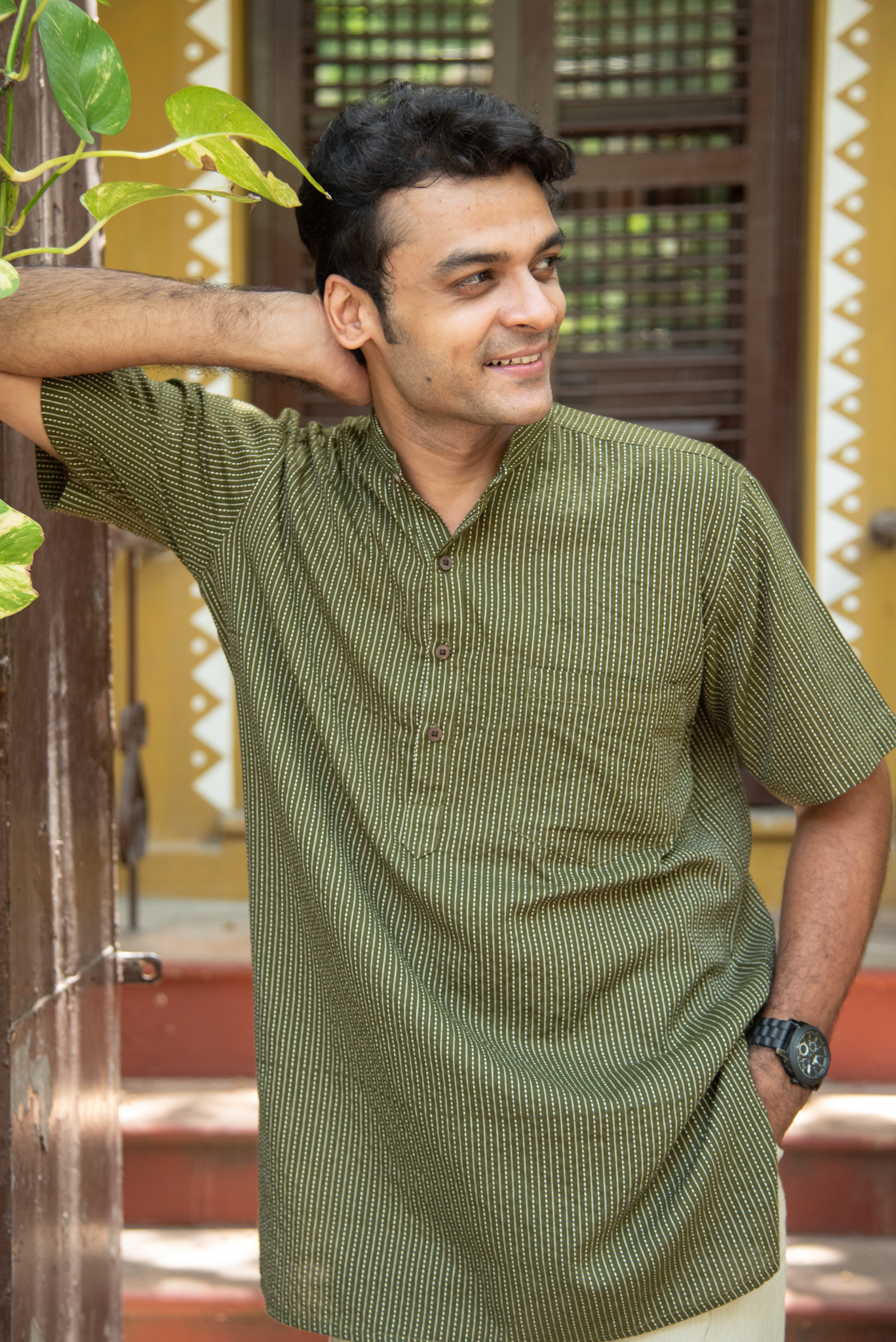 
                  
                    MENS LONG KURTA HALF SLEEVE
                  
                