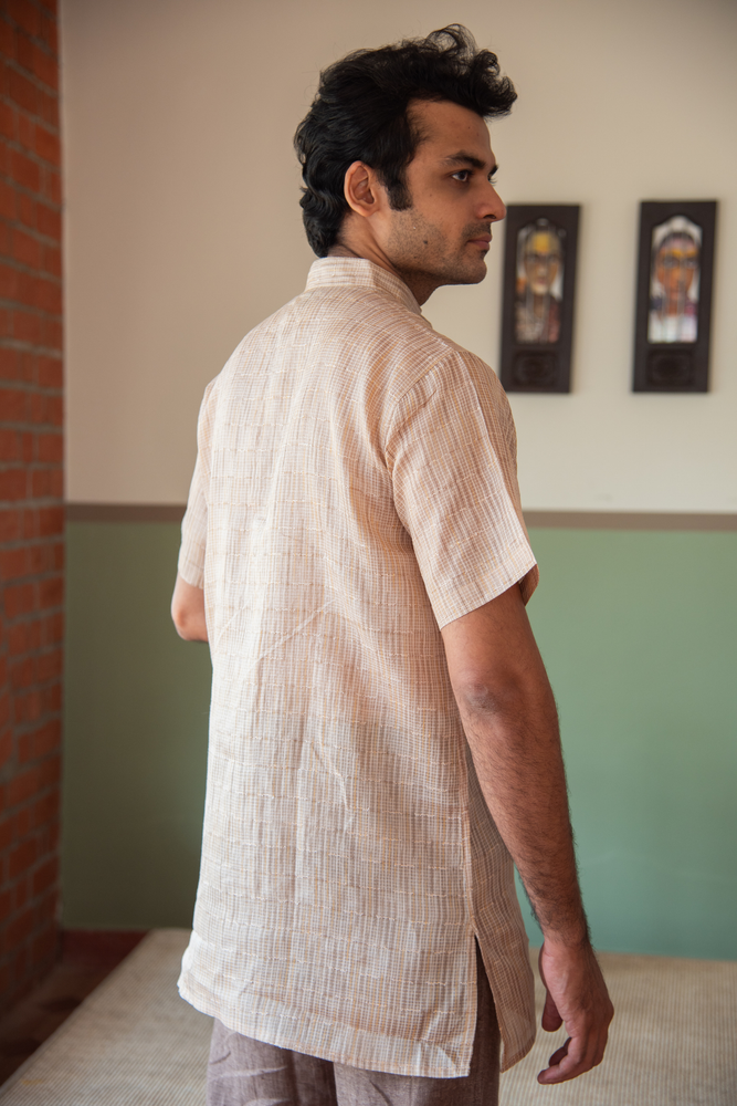 
                  
                    MENS LONG KURTA H/S TUSSAR SILK
                  
                