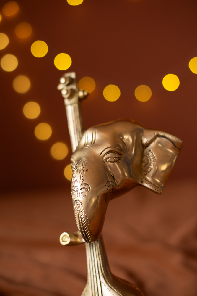 
                  
                    Brass Venna Ganesh
                  
                