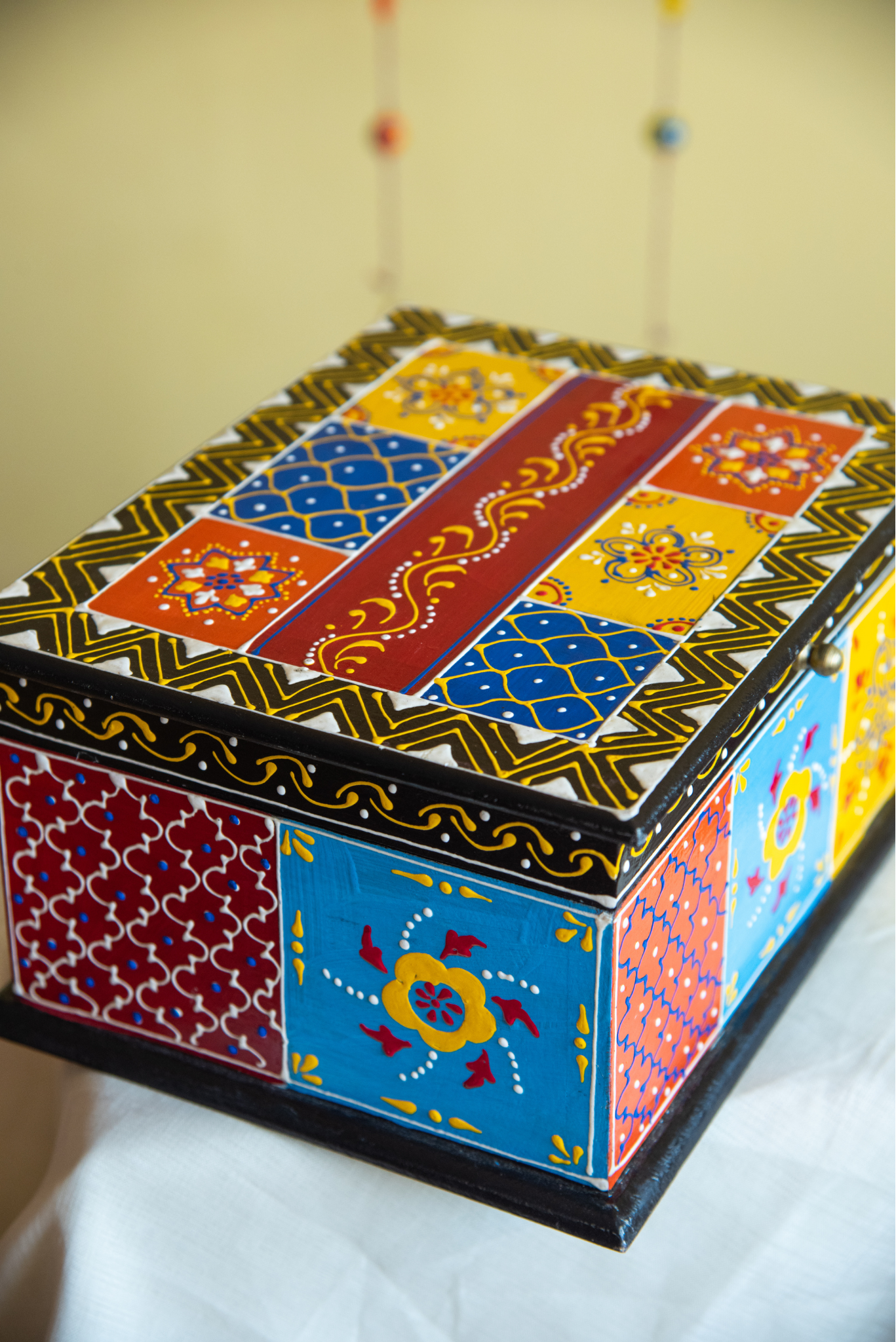 
                  
                    Wooden Box Painted
                  
                