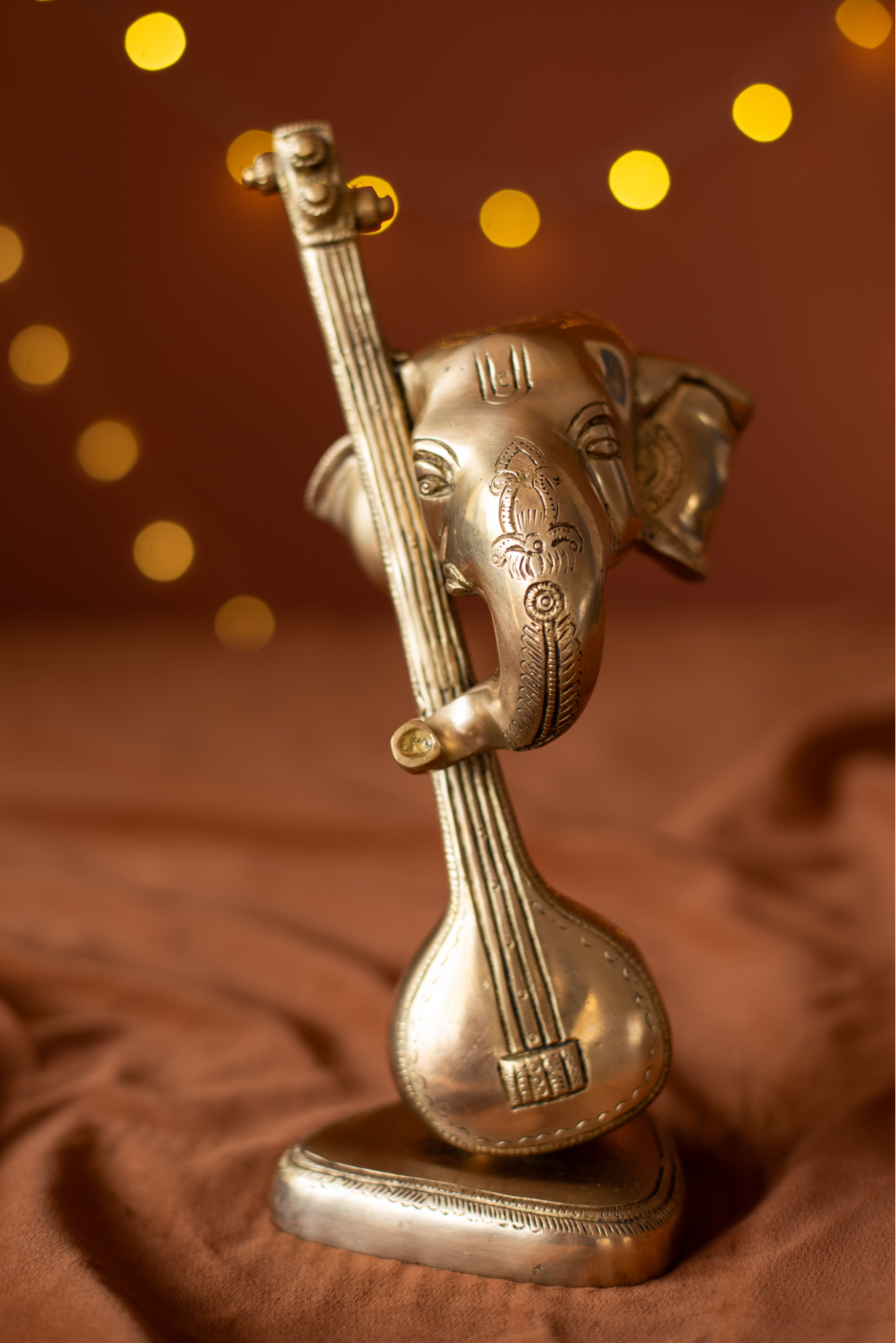 
                  
                    Brass Venna Ganesh
                  
                