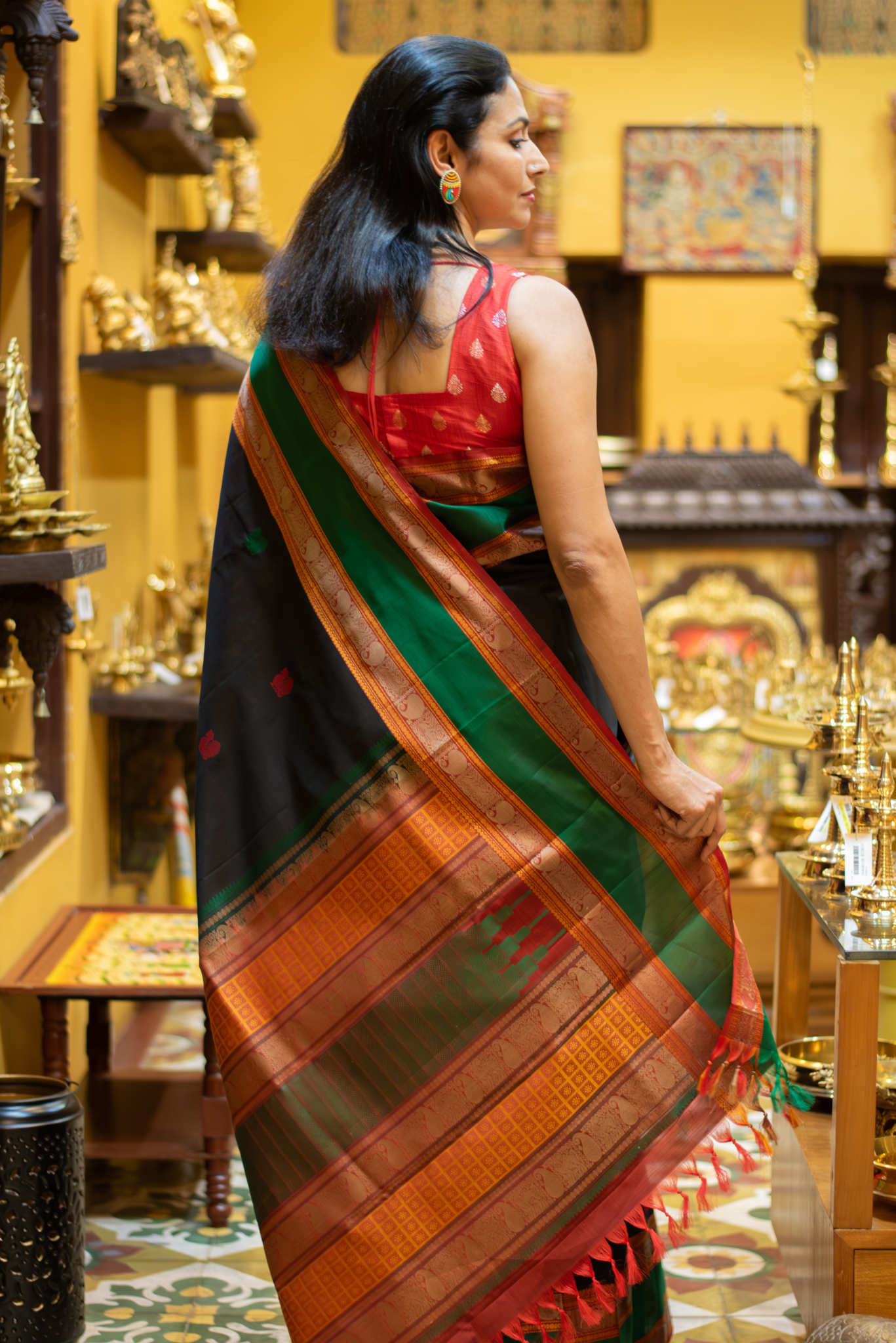 
                  
                    Silk Handloom Saree
                  
                