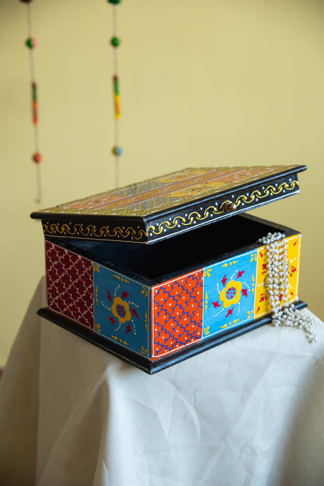 
                  
                    Wooden Box Painted
                  
                