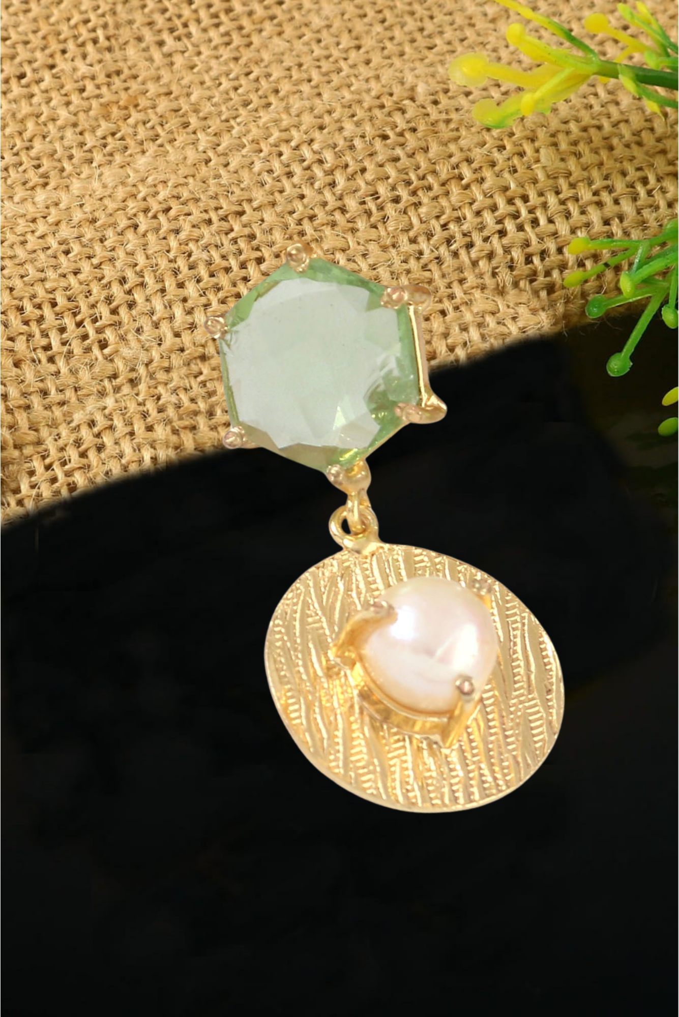 
                  
                    ESP-410 STONE & PEARL EARRING
                  
                