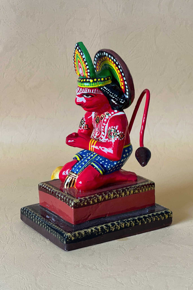 
                  
                    Wooden Hanuman Sitting Small
                  
                