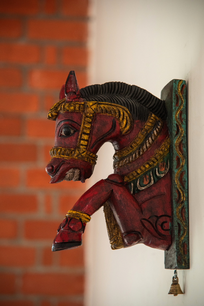 
                  
                    Wooden Horse Hanger
                  
                