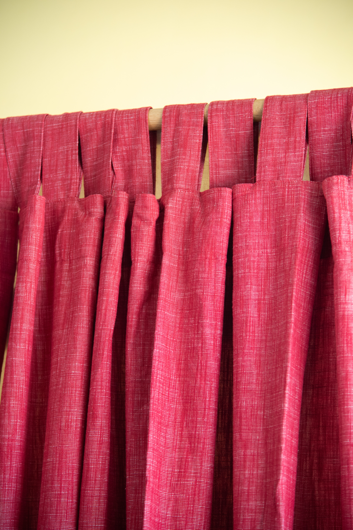 
                  
                    Cotton Curtain Red Door
                  
                