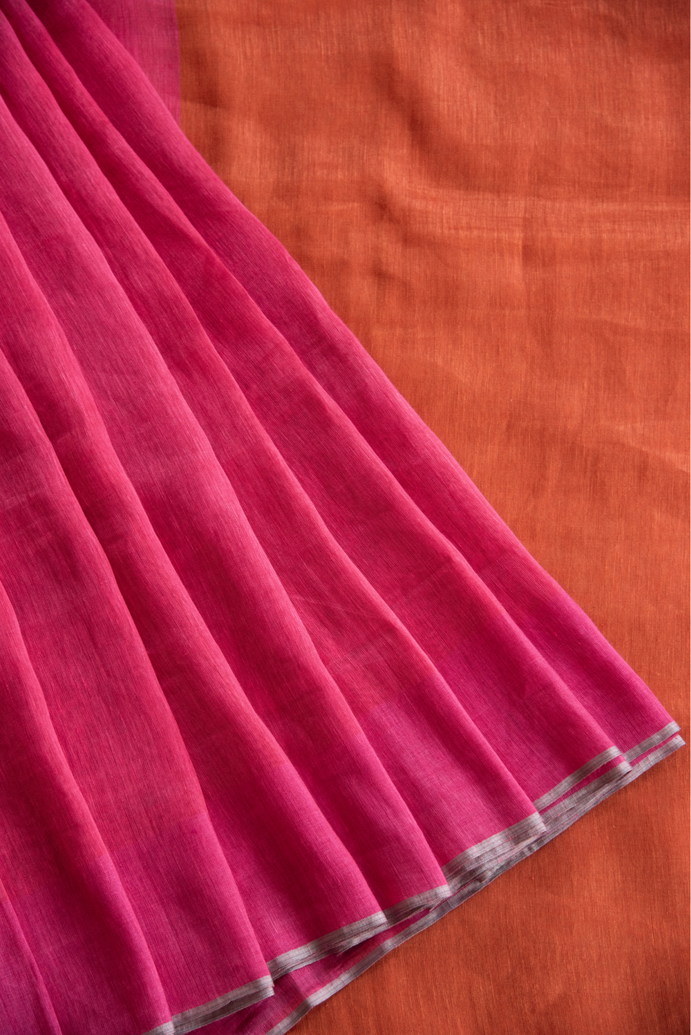 Linen Silk Saree