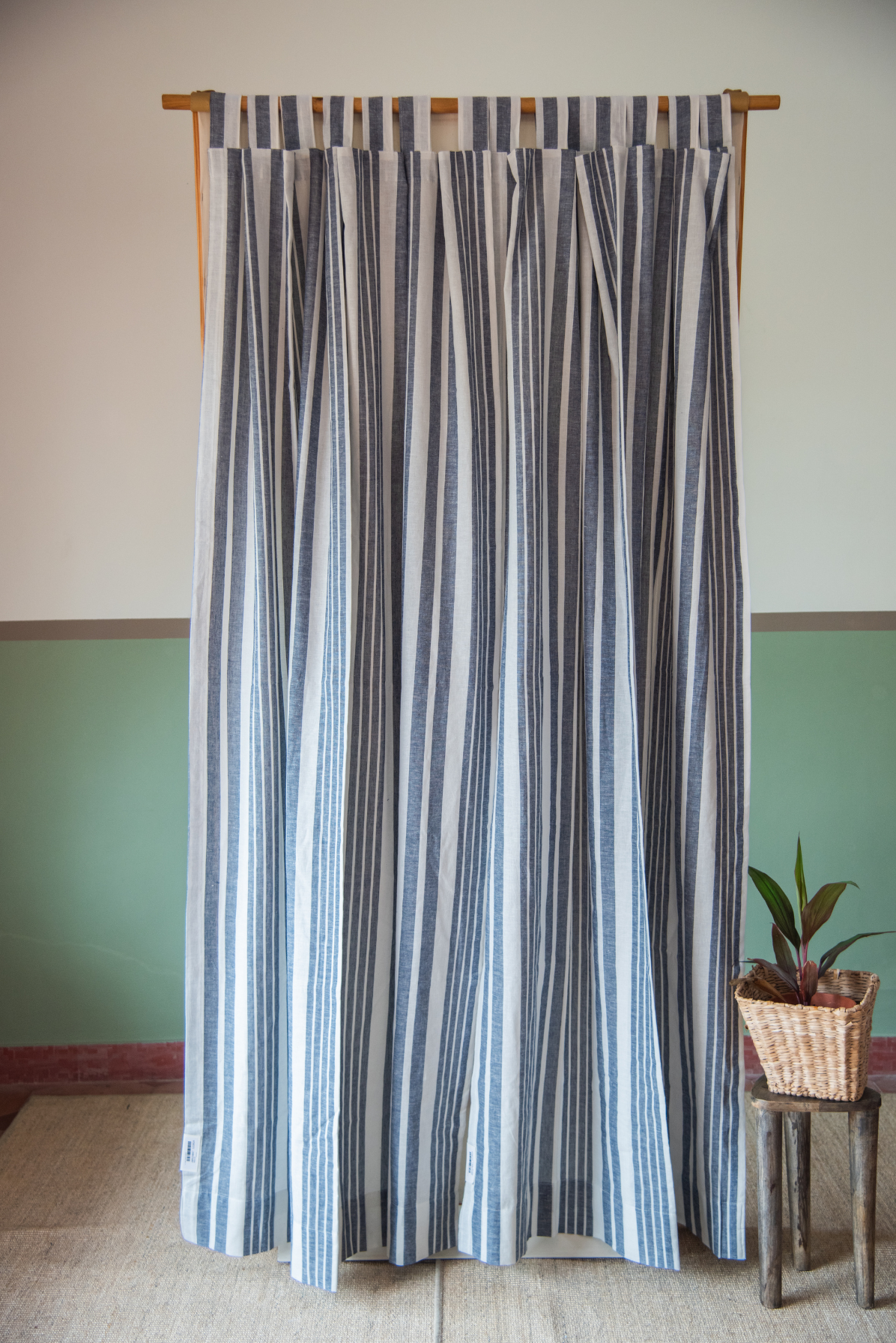 
                  
                    Cotton Tab Curtain 7 feet
                  
                