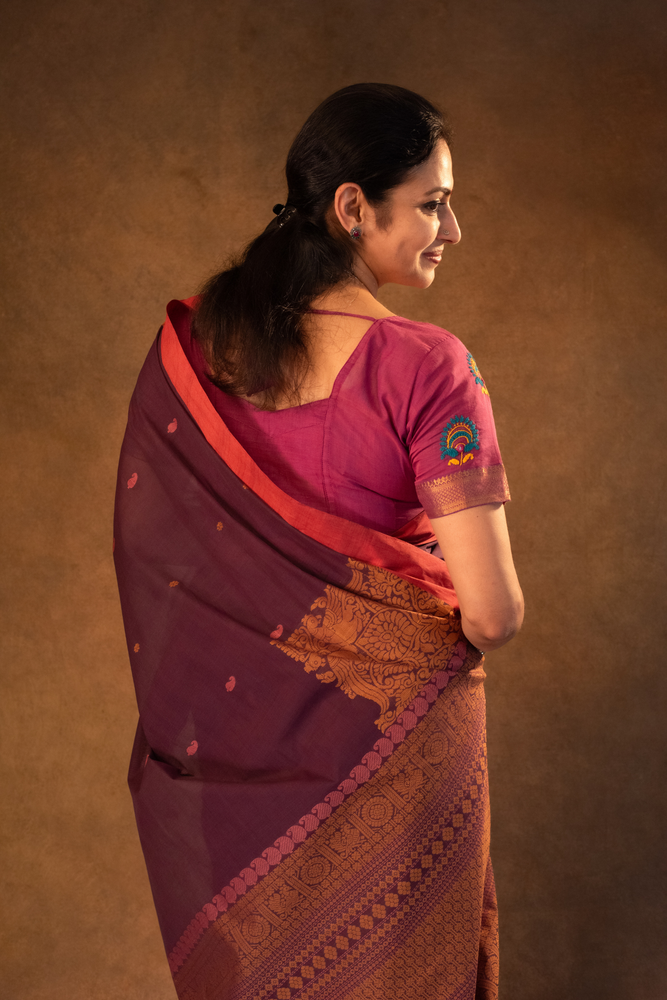 
                  
                    Cotton Saree
                  
                