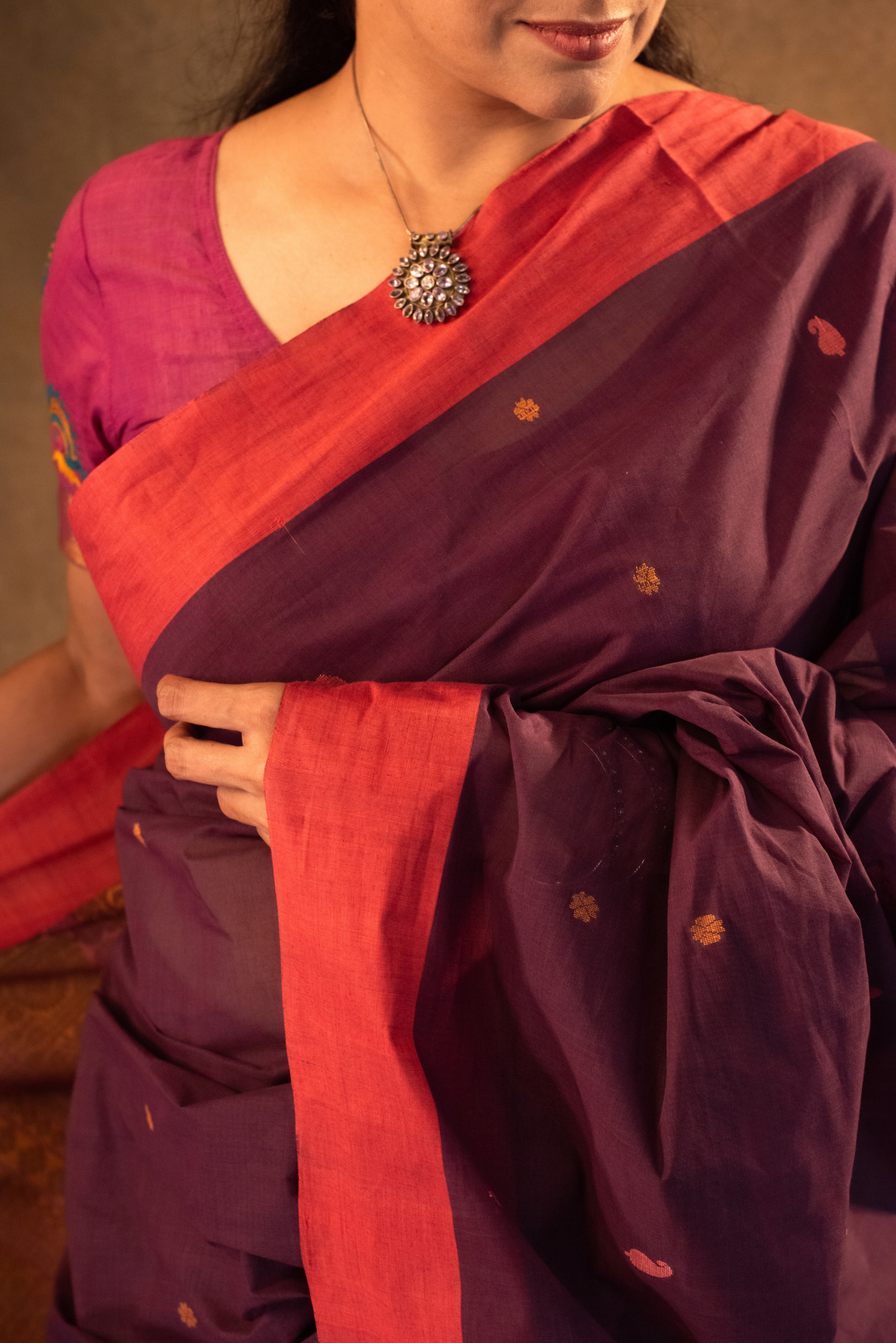 
                  
                    Cotton Saree
                  
                