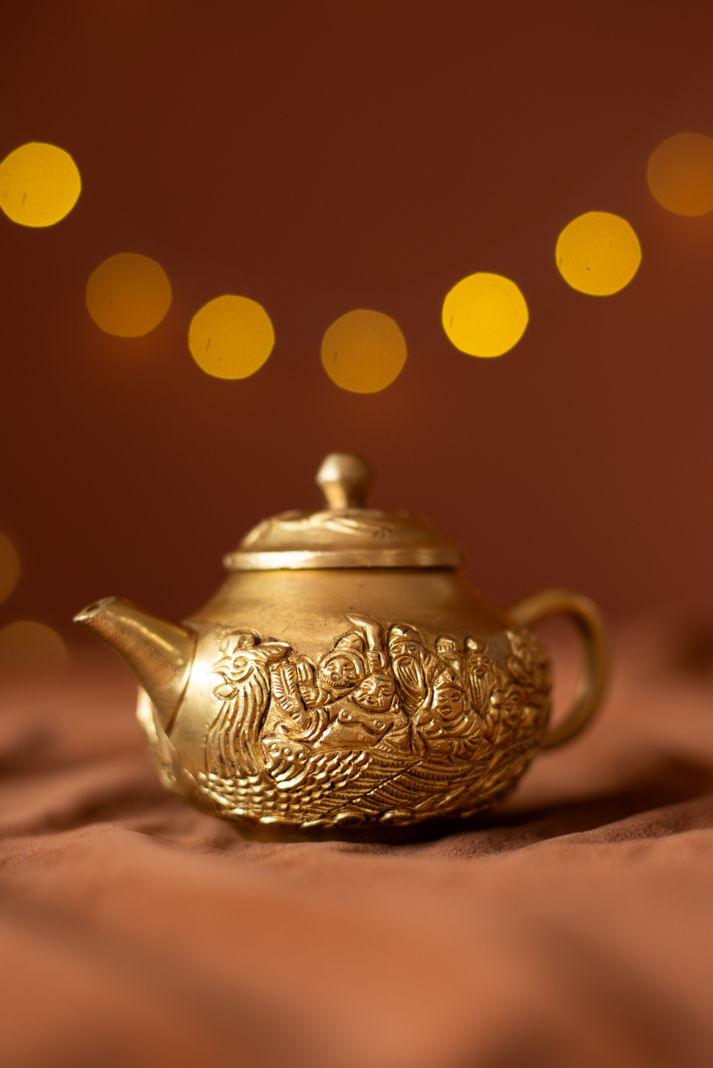 Brass teapot