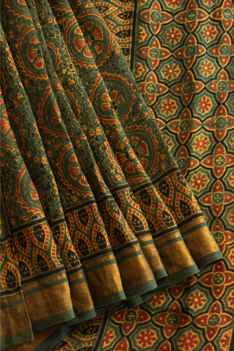 Linen Saree