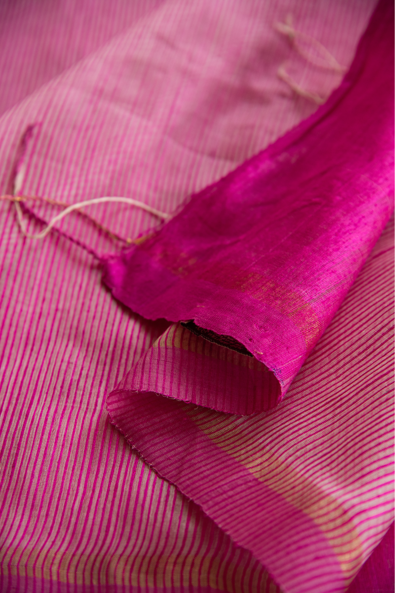 
                  
                    Linen Silk Jamdhani Saree
                  
                