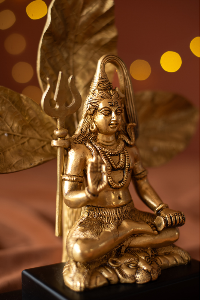 
                  
                    Brass Shiva With Base
                  
                