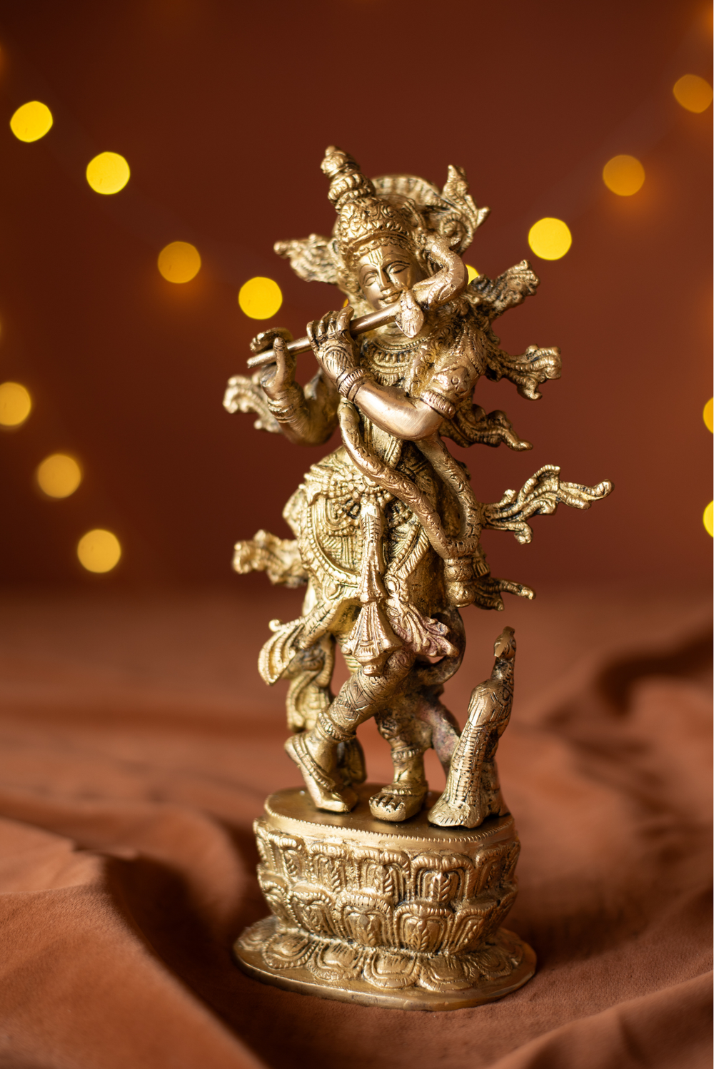 Brass Krishna Standing