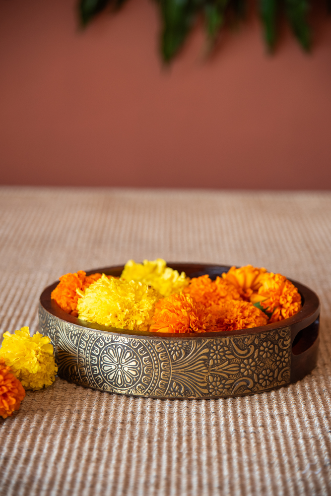 
                  
                    Wooden Tray Round
                  
                