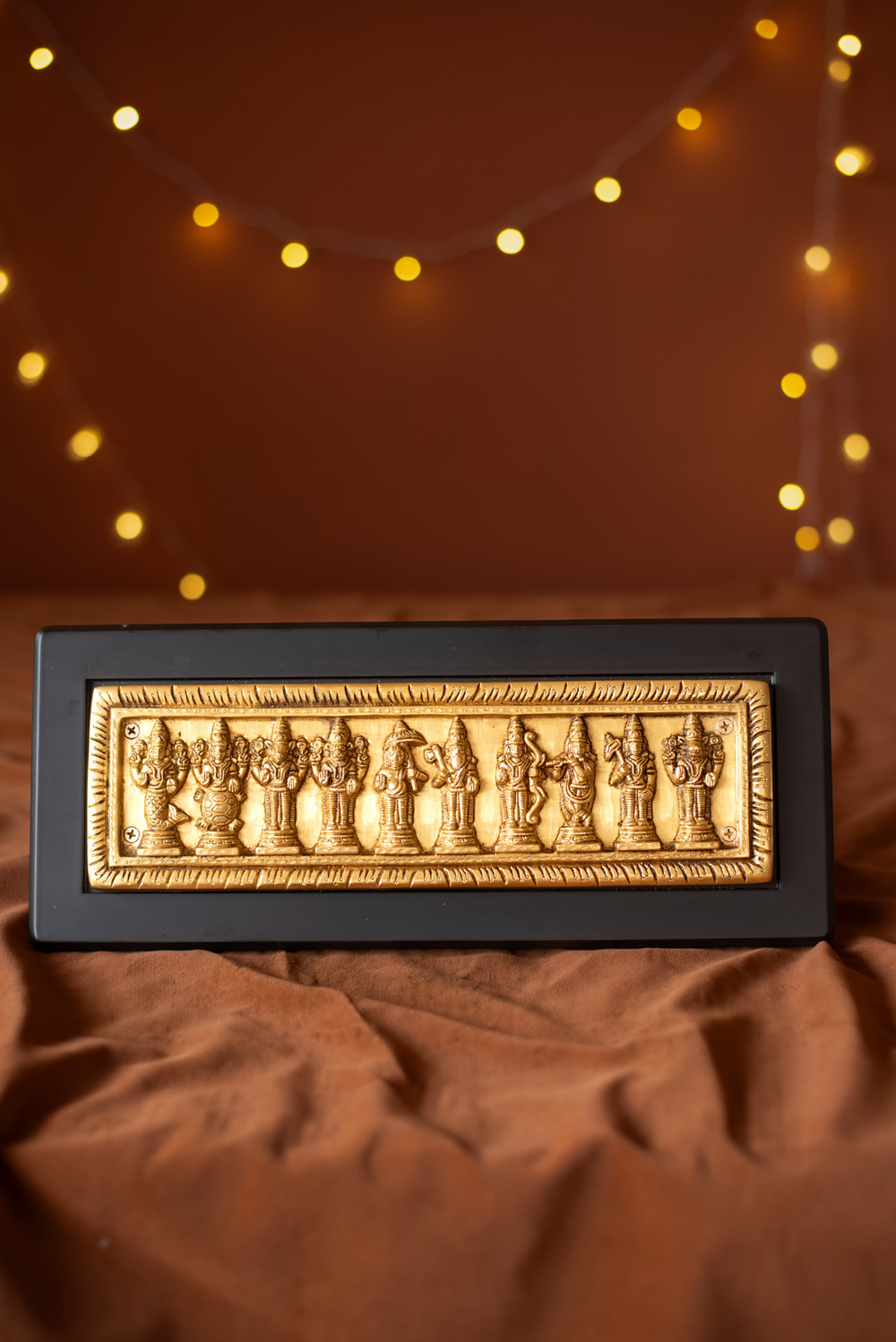 Brass Dhasaavathaaram With frame