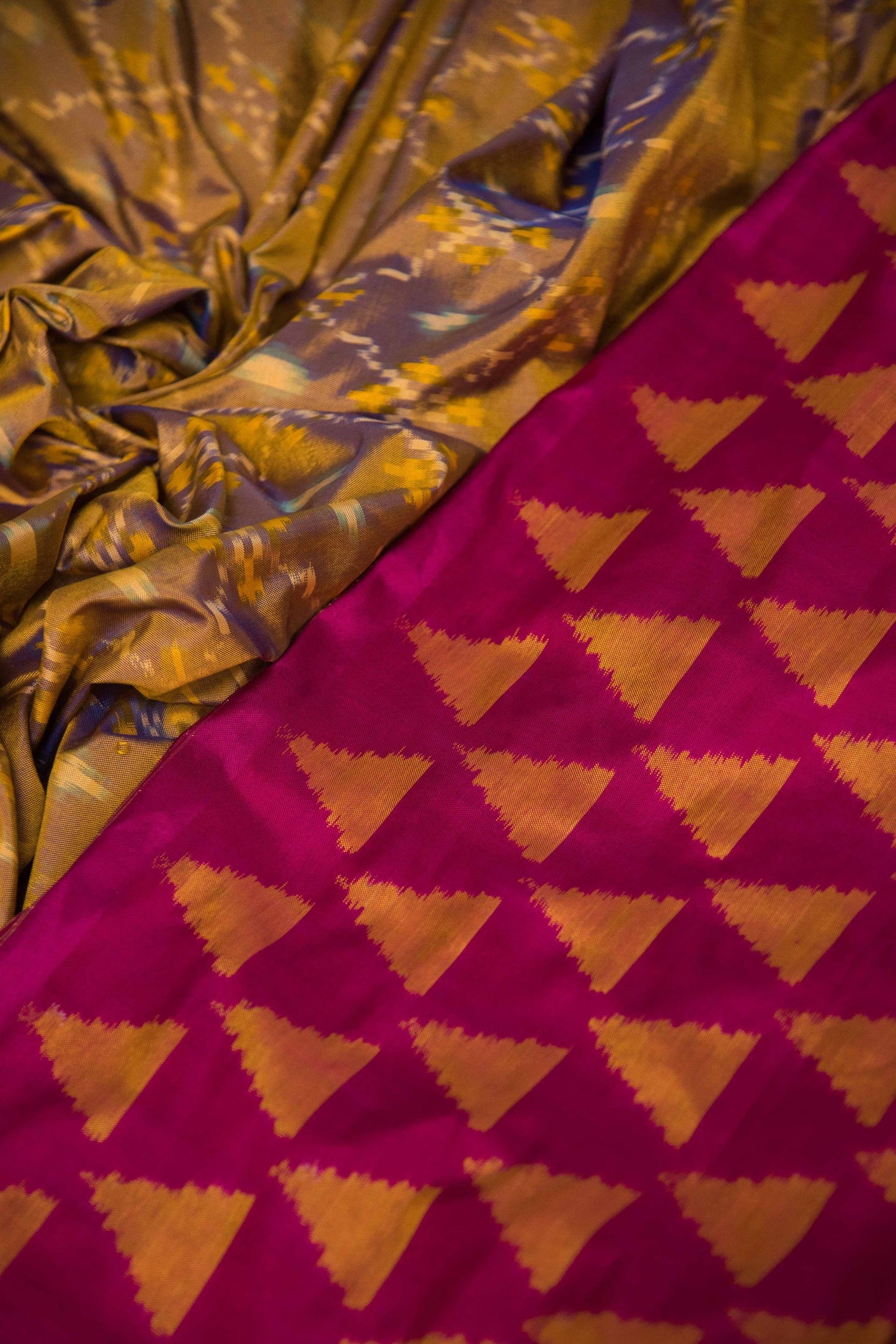 
                  
                    Patola Silk Sari
                  
                