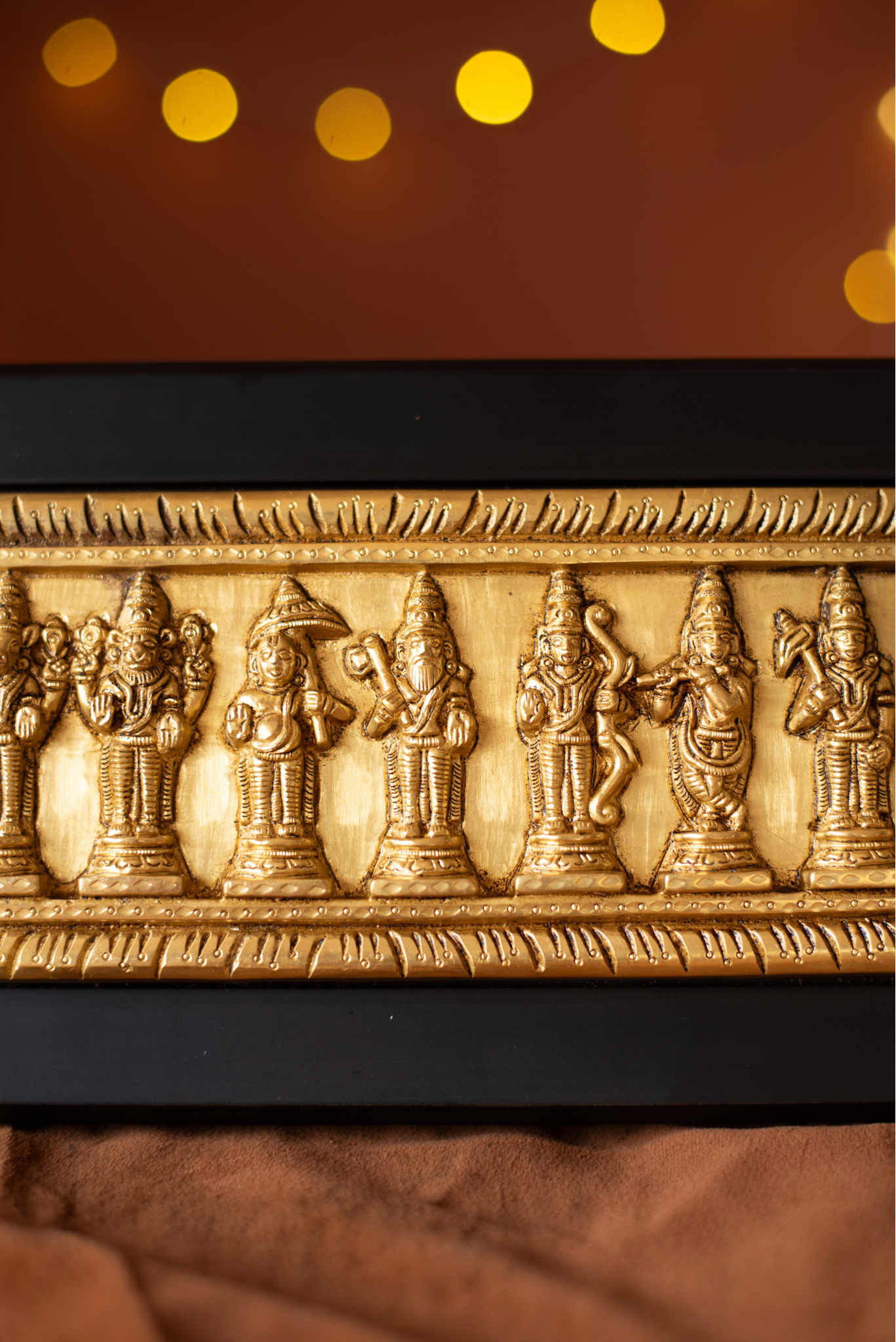 
                  
                    Brass Dhasaavathaaram With frame
                  
                