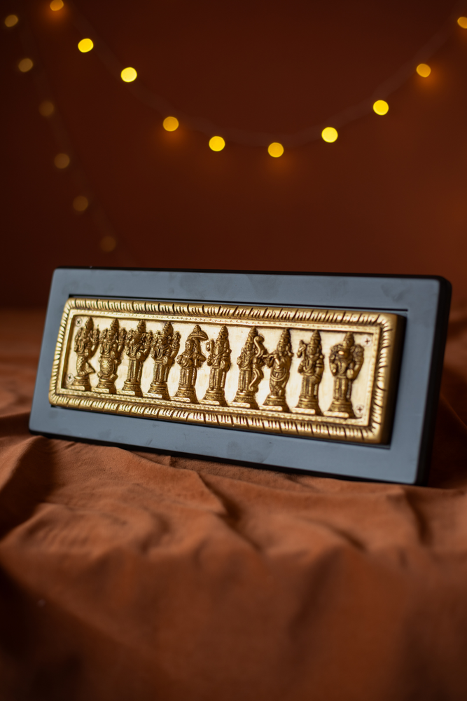 
                  
                    Brass Dhasaavathaaram With frame
                  
                