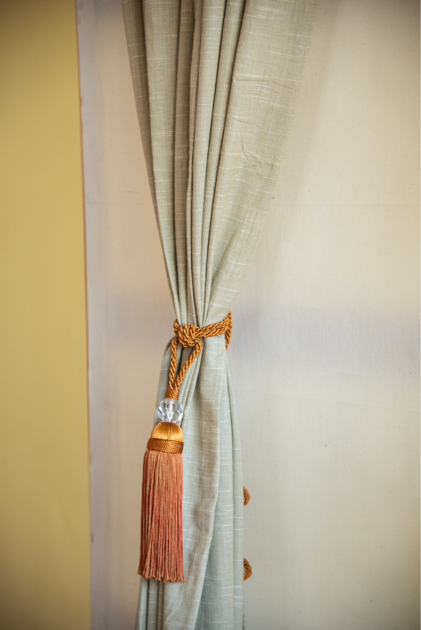 
                  
                    Cotton Curtain Biscuit Door
                  
                