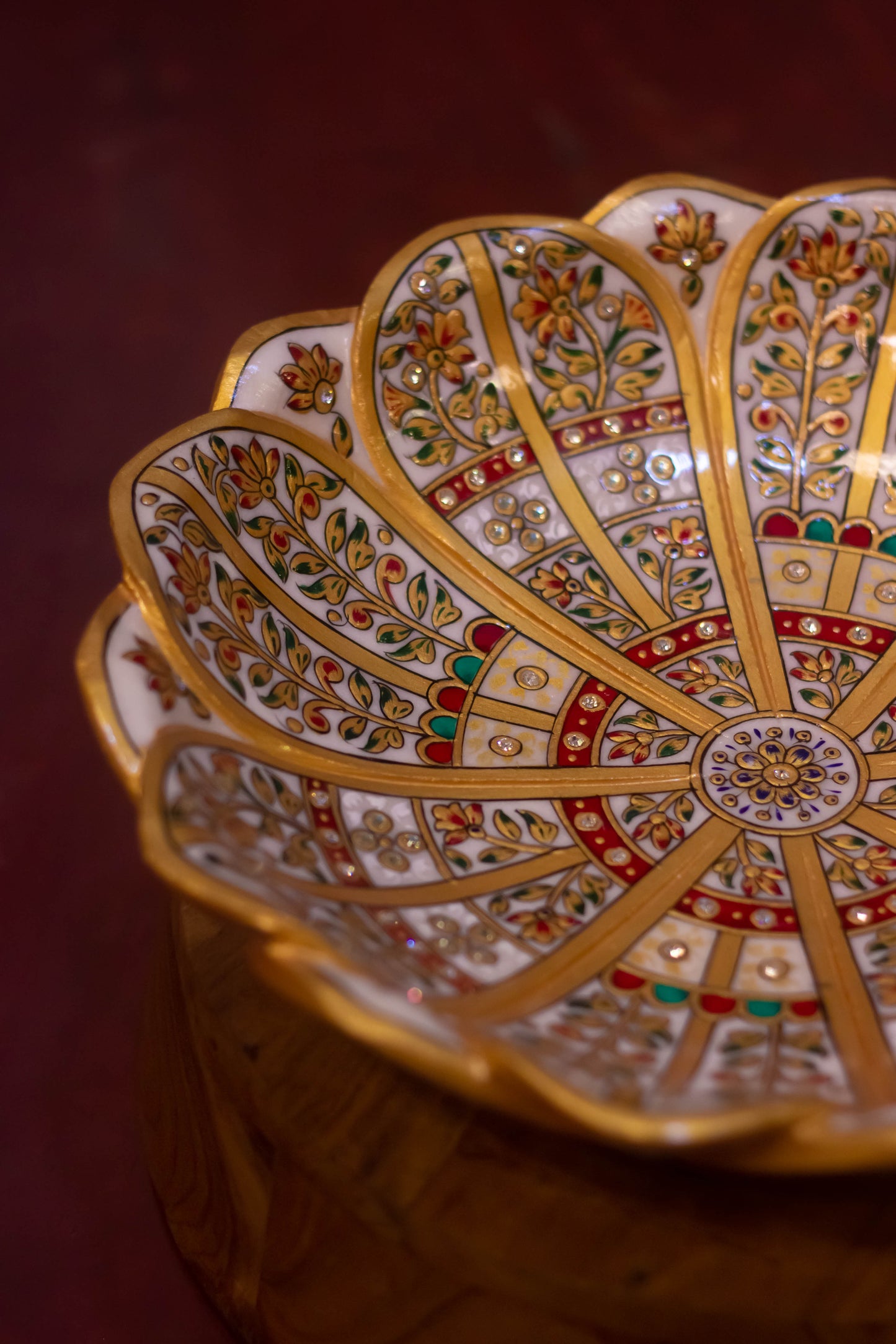 
                  
                    Hand Painted Marble Fruit Bowl
                  
                