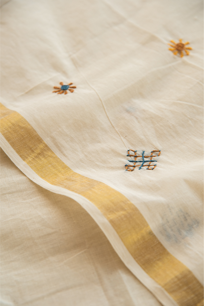 
                  
                    Cotton Lambadiwork Saree
                  
                