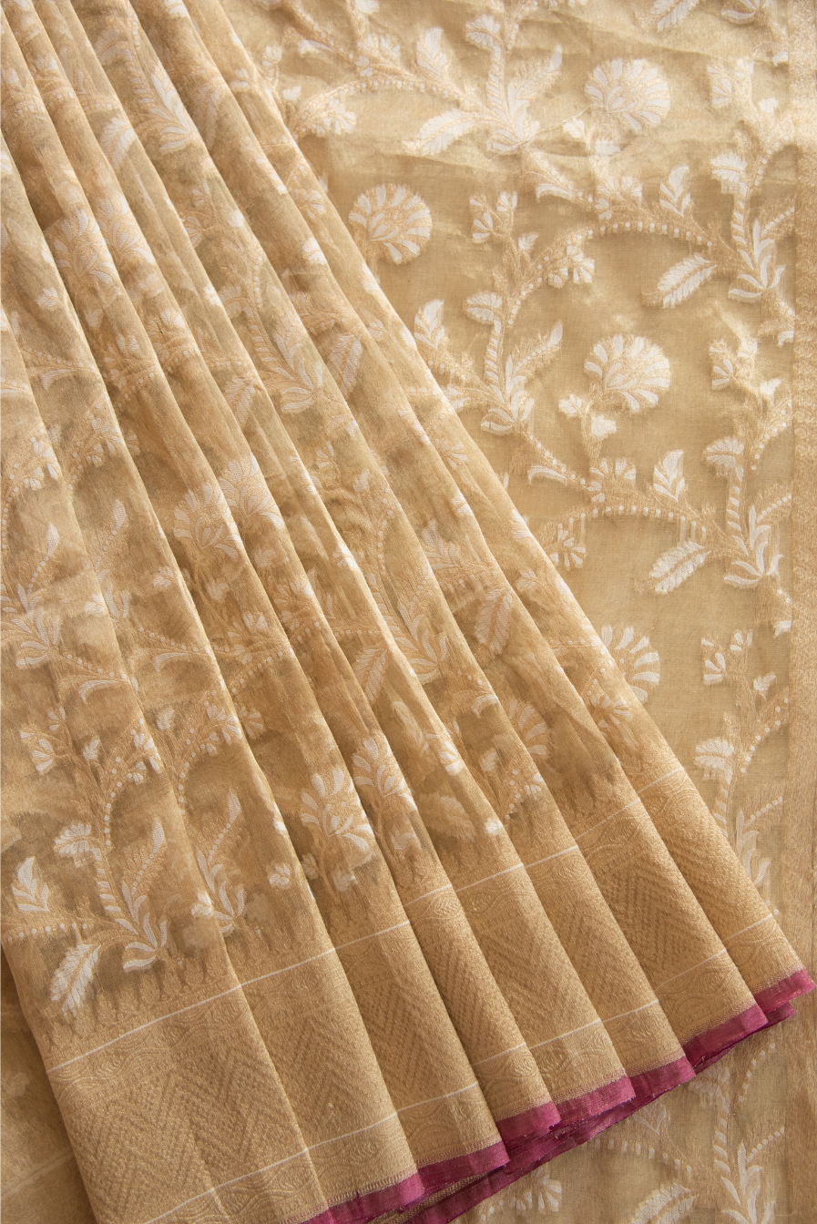 Silk Benares Tissue Saree