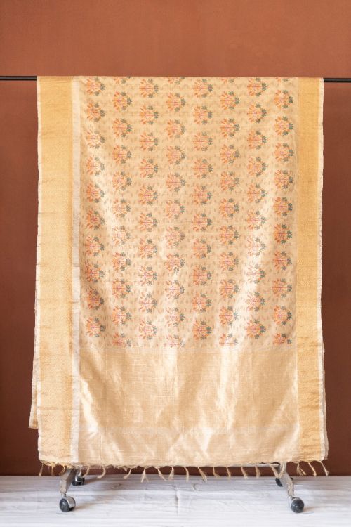 
                  
                    Tussar Silk - Beige
                  
                