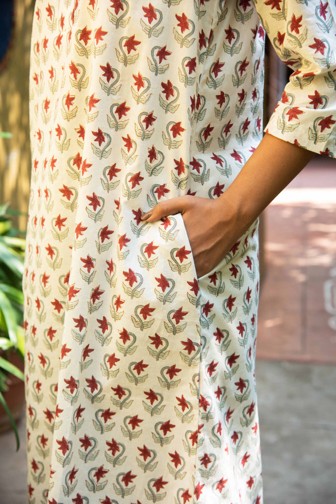 
                  
                    Long Kurta - ¾ Sleeve
                  
                