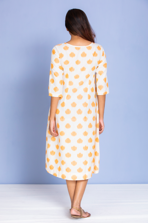 
                  
                    Ikat Cotton Dress
                  
                