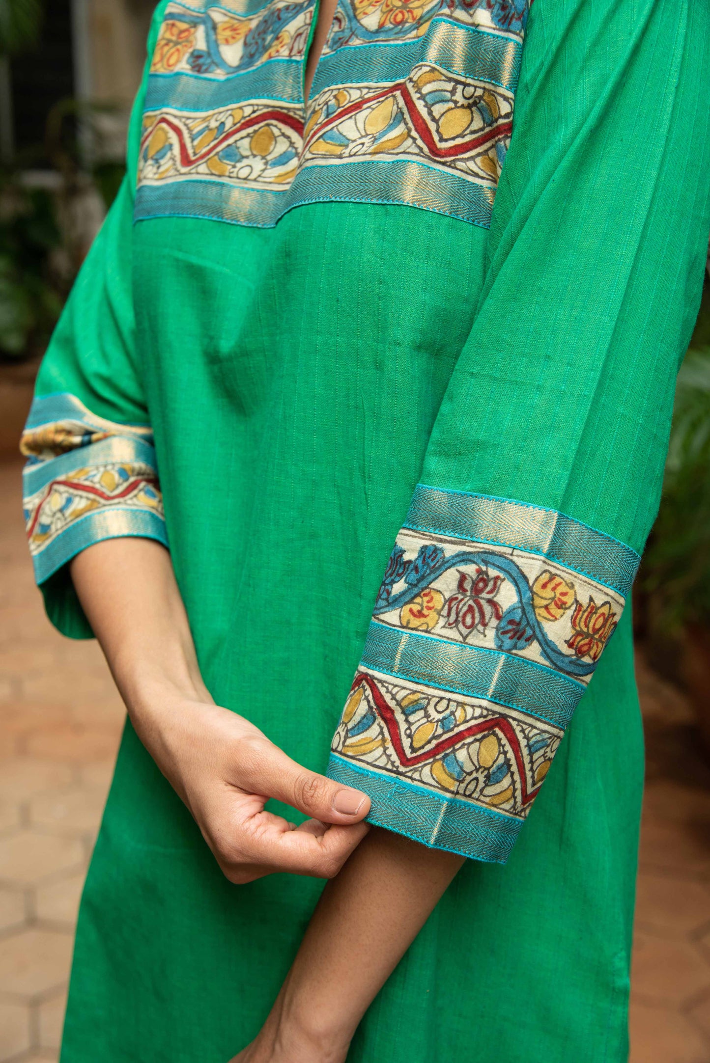 
                  
                    Long Kurta - ¾ Sleeve
                  
                