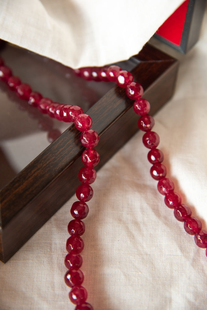 
                  
                    Red Agate Necklace
                  
                
