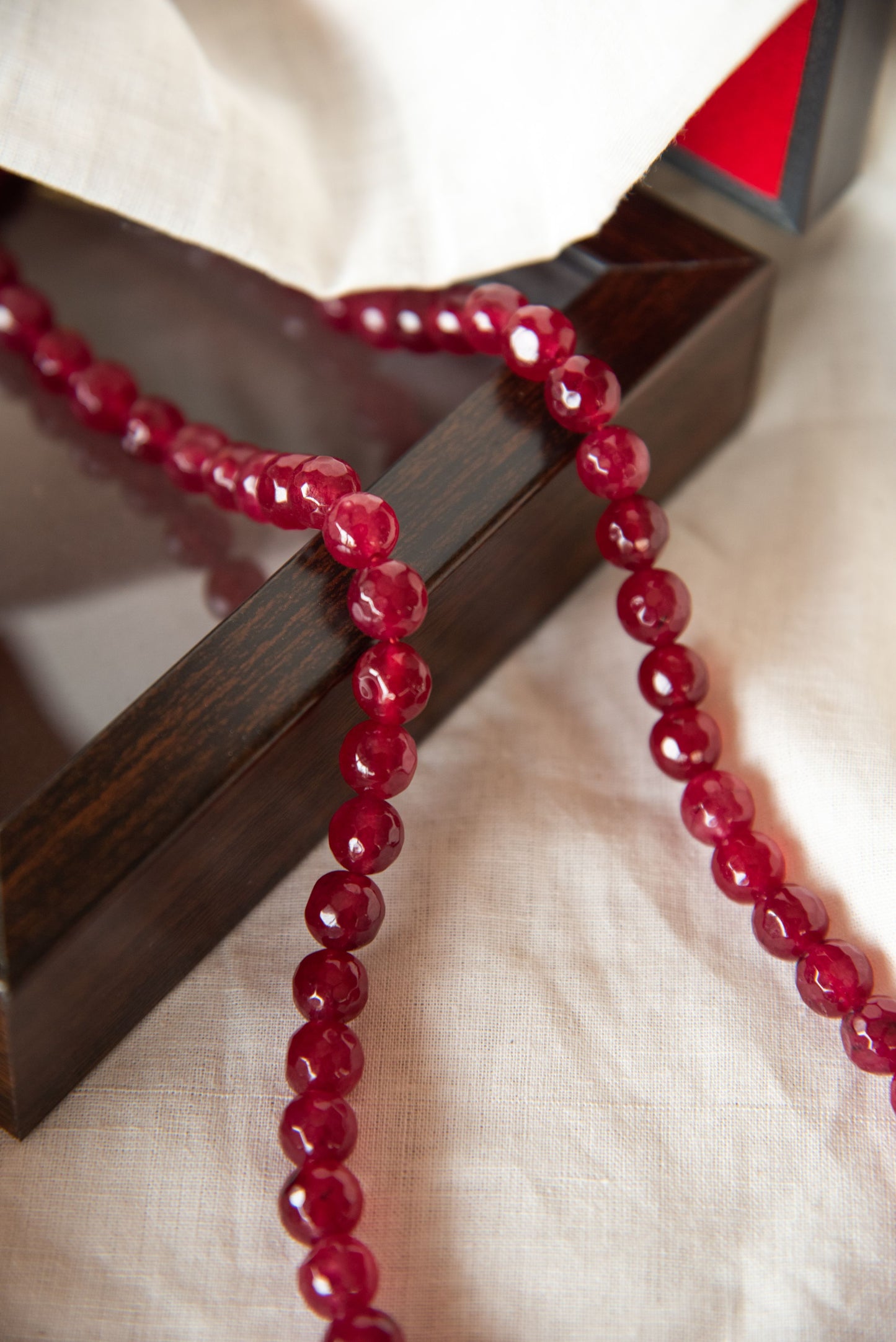 
                  
                    Red Agate Necklace
                  
                
