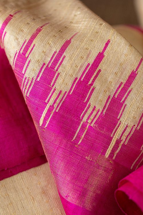 
                  
                    Tussar Silk - Beige
                  
                