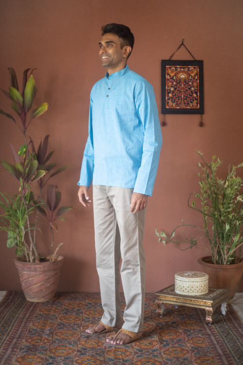 
                  
                    Cotton Short Kurta F/S
                  
                