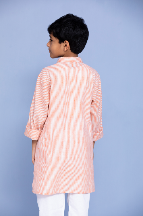 
                  
                    Handloom Cotton Full Sleeve Kurta
                  
                